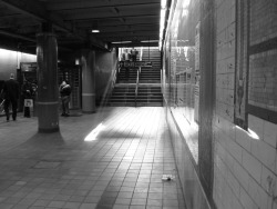 deshaunicus:  This is the Borough Hall train station in Brooklyn. Taken on a Sony point and shoot back in 2007. 