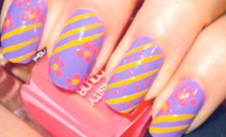 happyhues:  Fun colorful summer nail tutorial!