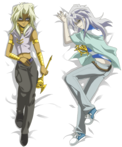 rinbo:  I woke up to a message in my inbox on Saturday shyly requesting Marik and/or Bakura body pillow designs. And by shyly I mean the bulk of the message was struck through. Strangely, they actually acknowledged requests weren’t open (and wont be