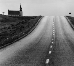 Approaching the 98th Meridian photo by David Plowden; Steele County, North Dakota 1968