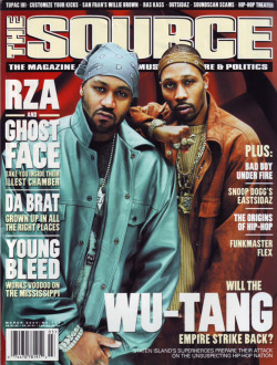  Ghostface Killah x RZA - Source Magazine, March 2000  