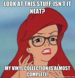 ohfuckyeahmemes:  Hipster Ariel 