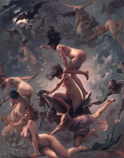 Vision Of Faust by Luis Ricardo Falero