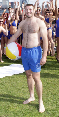 The very hot gay-ally, Ben Cohen.  [ #gayporn #gay #BenCohen #gayally #bear #hairy ]