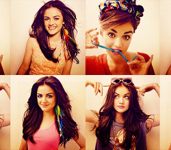 delicaterush:  FAVOURITE PHOTOSHOOTS: Lucy Hale (asked by slowlydisappear)  She is SO pretty!