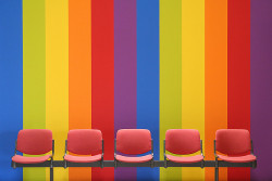 coloredmondays:  Chairs at Rainbow’s End