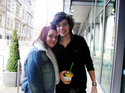 Me &amp; Harry Styles.Sheffield. March 2011. 