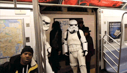  the stormtroopers have envaded the subway :)