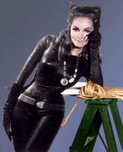 Julie Newmar.  The best Catwoman to date. 