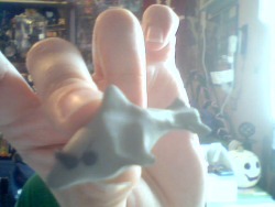 Dumb things happen when I read Tumblr RPs and play with clay at the same time.Adolphin &lt;3  Alright, back to heart surgery.