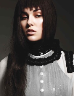 SASHA GREY PHOTOGRAPHY BY MICHAEL SCHWARTZ PUBLISHED IN EXIT S/S 2011