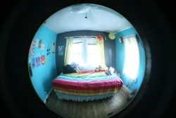 my room in fisheye
