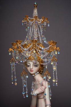 suzilight:  Hand-painted and styled dolls - The Enchanted Doll by Marina Bychkova   