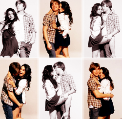 hatersgonhatepotatoesgonpotate:  passionforzanessa:  Favorite Photoshoot - Zac &amp; Vanessa  “This is surely my favorite photoshoot because they‘re so cute together and the way zac look at her.”I MISS THEM TOGETHER. :(   she reminds me