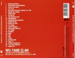  Wu-Tang Clan - Disciples of the 36 Chambers: Chapter 1 [Live Album]  (2004)