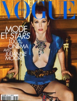 Julianne Moore by Mario Testino for Vogue Paris—May 2008