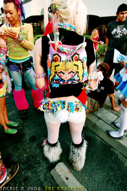mel-rose-13:   That Sailor Moon kandi back pack is so cute! Also mad props because that would be fucking hard and time consuming to make!   I think I&rsquo;m going to make a backpack similar to this for EDC, but Chibiusa.
