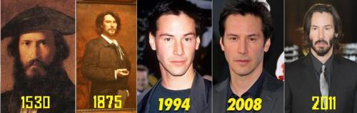 Keanu Reeves is a vampire. porn pictures