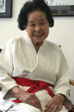 thedailywhat:  We Should All Be So Amazing of the Day: Sensei Keiko Fukuda, the last surviving student of Judo founder Kanō Jigorō, has officially been promoted to the rank of 10th dan — the highest black-belt degree in her sport — becoming the
