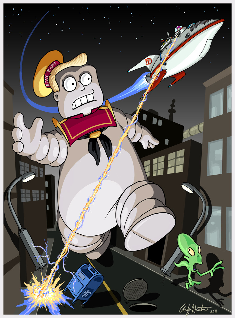 justinrampage:  The cast of Futurama got a full on Ghostbusters redesign by Tumblr