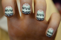 Next Time I Get My Nails Done , Am Doing Something Like This :P