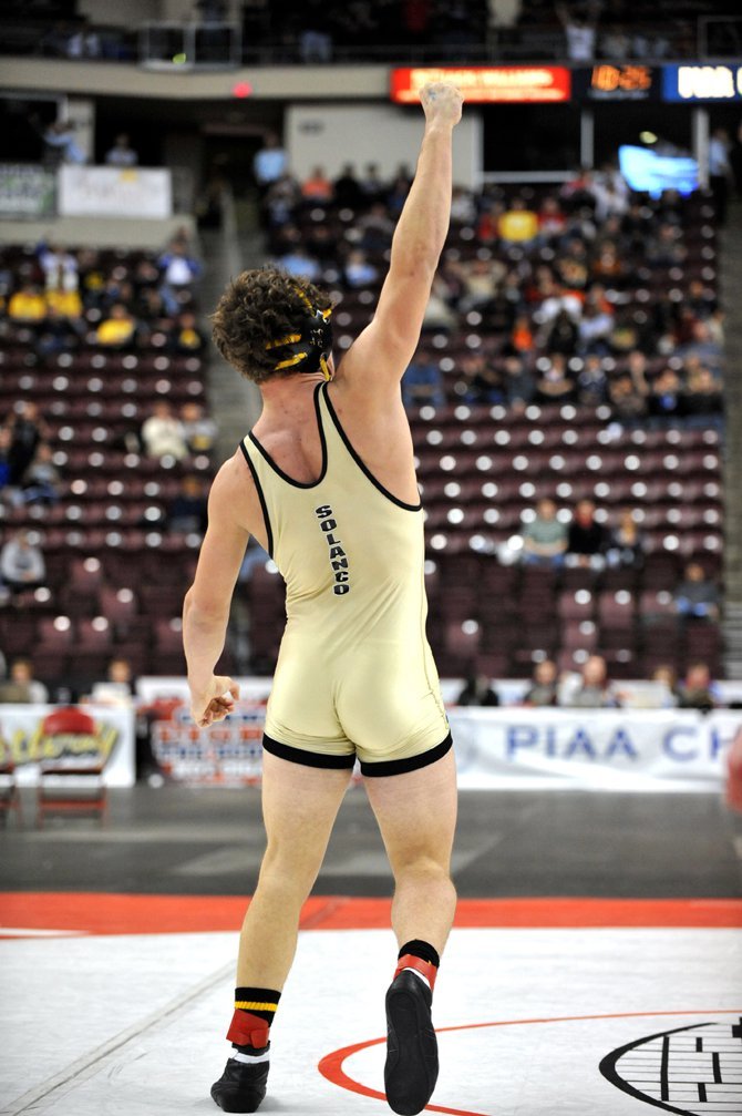 hunksetc:  Nice Wrestler Ass  I&rsquo;d like to add that this is Solanco; PIAA