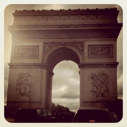 Arc De Triomphe! (Taken with instagram)