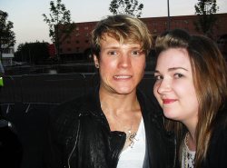Me &amp; Dougie again. 15th August 2010. Liverpool