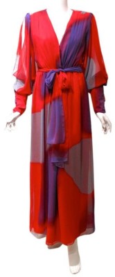 omgthatdress:  1970s Hanae Mori dress via 1stdibs.com 