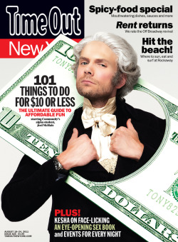 hamiltonismyhomeboy:  timeoutnewyork:  This week, our Cheap issue is on newsstands; in it, you’ll find lots of awesome stuff to do for บ or less. You’ll also find Community star Joel McHale dressed up as Alexander Hamilton, just because.  I cannot