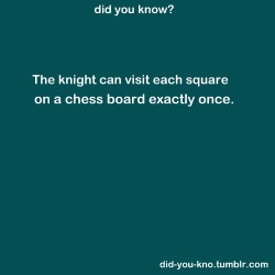 did-you-kno:   Source  my bro and i use to play chess. haha i looked up to him because he won some tournaments! -___- we were lame.
