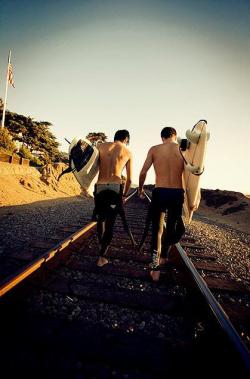 going surfing…