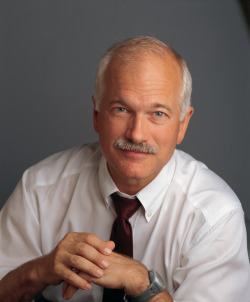 daddydepot:  mrdingo:  “My friends, love is better than anger. Hope is better than fear.  Optimism is better than despair. So let us be loving, hopeful and  optimistic. And we’ll change the world.” - Jack Layton, 1950-2011, in his Letter to Canadians,