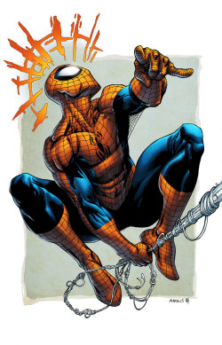 herochan:  The Ever So Amazing Spider-Man  Lines by Robert Adkins || deviantART Color by Simon Gough || deviantART 