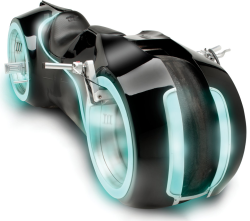 Road-legal custom made replica of a Tron Lightcycle by Hammacher Schlemmer I have so much do want attached to this