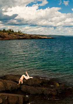 Dave Swanson. Taken this last Sunday on the North Shore of Lake Superior.