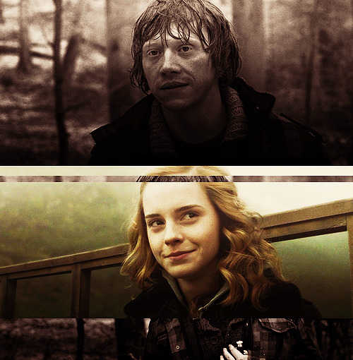 podalecki:  “Hermione, will you marry me?” Ron asked, looking very serious. “Er… what?” Hermione stood dumbstruck. “Will you marry me?” “Ron, are you serious?” Hermione asked, bewildered. “Yeah,” Ron replied, looking slightly worried