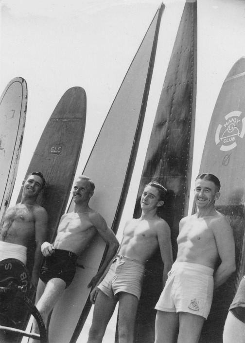 vintage surfers