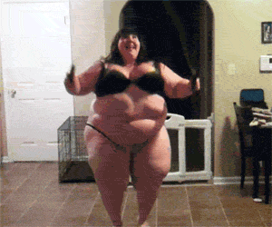 hellothefatterthebetter:  Worth the exercise purely for all that wonderful jiggle.