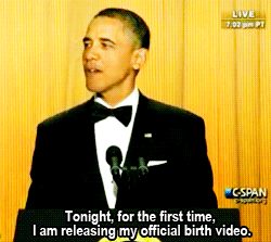 lovelylikepie:  maxolines:  burn-down-the-world:  This was the single funniest thing I have ever seen a president do. I’M STILL LAUGHING. I will never not reblog this.    Best. President. Ever. 