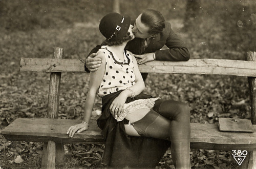 XXX  vintagegal:  1930’s erotica   Pair number photo