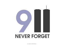 designdoes:  Never Forget All of us here at DesignDoes are paying tribute to those who lost their lives on the 11th September, 2001. 