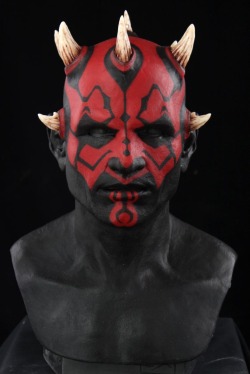 Darth Maul Silicone Mask compliments of CFX
