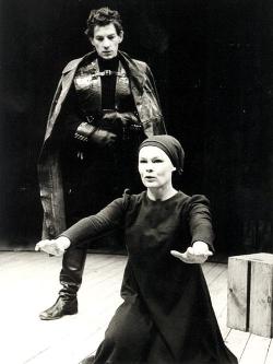    Judi Dench and Ian Mckellen in a 1978 production of Macbeth.    