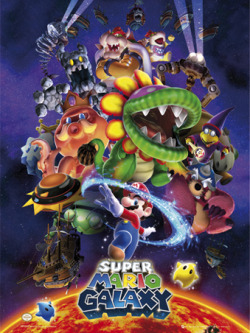 willyoumareepme:  Super Mario Galaxy poster :3 