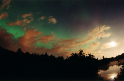 N-A-S-A:  Aurora Over Clouds - Aurorae Usually Occur High Above The Clouds. The
