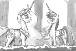 Someone linked me to the alicorn that L. Faust drew. I don&rsquo;t know if it&rsquo;s really her as a pony. People said it is.