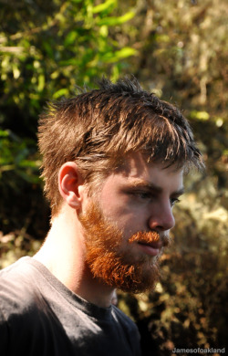 That red beard &amp; mustache makes you want to stuff his mouth, doesn&rsquo;t it?