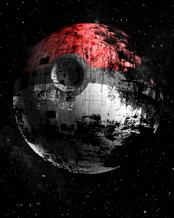 justinrampage:  The worlds of Pokemon and Star Wars collide in Iam Zerobriant’s hilarious “3D” mash up design. Available as prints, skins and cases on Society6. Poked to Death 3D by Iam Zerobriant (Tumblr) (Facebook) (Twitter) 