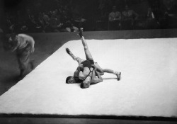 wrestlingisbest:  LA Olympics, 1932. M. Nizzola of Italy vs L.